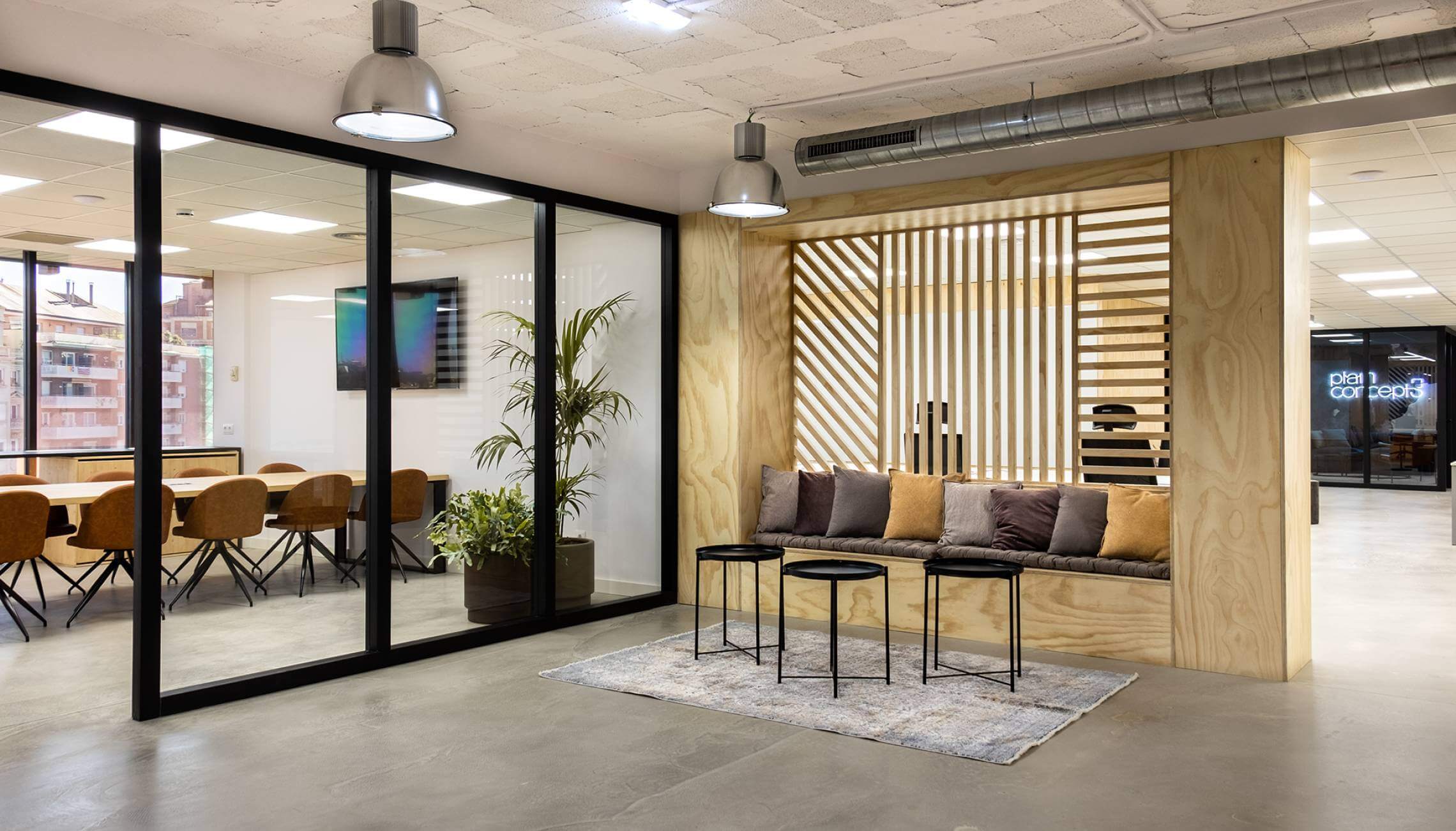 Plain Concepts, A renovation that represents the identity of the technological company. — image 1 of 9